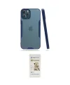 ieg™ iPhone 12 Pro Max Kılıf Atlas Asil Serisi - Siyah Mat Seramik Nano Ekran Koruyucu