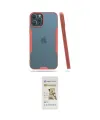 ieg™ iPhone 12 Pro Max Kılıf Atlas Asil Serisi - Siyah Mat Seramik Nano Ekran Koruyucu