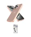 ieg™ iPhone 12 Pro Max Kılıf Atlas Form - Şeffaf Uv Polymer Nano Ekran Koruyucu