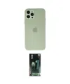 ieg™ iPhone 12 Pro Max Kılıf Atlas Minimal Prime - Şeffaf 360 Full Body Arka Koruyucu