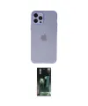 ieg™ iPhone 12 Pro Max Kılıf Atlas Minimal Prime - Şeffaf 360 Full Body Arka Koruyucu