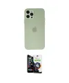 ieg™ iPhone 12 Pro Max Kılıf Atlas Minimal Prime - Şeffaf Temperli Cam Ekran Koruyucu