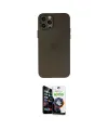 ieg™ iPhone 12 Pro Max Kılıf Atlas Minimal Prime - Şeffaf Temperli Cam Ekran Koruyucu