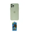 ieg™ iPhone 12 Pro Max Kılıf Atlas Minimal Prime - Siyah 18D Cam Ekran Koruyucu