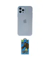 ieg™ iPhone 12 Pro Max Kılıf Atlas Minimal Prime - Siyah 18D Cam Ekran Koruyucu