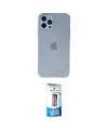 ieg™ iPhone 12 Pro Max Kılıf Atlas Minimal Prime - Siyah 5D Eko Cam Ekran Koruyucu
