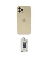 ieg™ iPhone 12 Pro Max Kılıf Atlas Minimal Prime - Siyah Bilvis Hayalet Cam Ekran Koruyucu