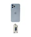 ieg™ iPhone 12 Pro Max Kılıf Atlas Minimal Prime - Siyah Bilvis Hayalet Cam Ekran Koruyucu