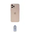 ieg™ iPhone 12 Pro Max Kılıf Atlas Minimal Prime - Siyah Joko Magic 5D Cam