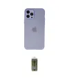 ieg™ iPhone 12 Pro Max Kılıf Atlas Minimal Prime - Siyah Joko Magic 5D Hayalet Cam