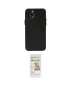 ieg™ iPhone 12 Pro Max Kılıf Atlas Minimal Prime - Siyah Mat Seramik Nano Ekran Koruyucu