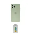 ieg™ iPhone 12 Pro Max Kılıf Atlas Minimal Prime - Siyah Polymer Nano Ekran Koruyucu