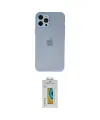 ieg™ iPhone 12 Pro Max Kılıf Atlas Minimal Prime - Siyah Polymer Nano Ekran Koruyucu