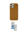 ieg™ iPhone 12 Pro Max Kılıf Çekirdek Çizgi - Şeffaf Royal Nano Ekran Koruyucu