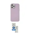 ieg™ iPhone 12 Pro Max Kılıf Çekirdek Çizgi - Şeffaf Royal Nano Ekran Koruyucu