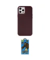 ieg™ iPhone 12 Pro Max Kılıf Çekirdek Çizgi - Siyah 18D Cam Ekran Koruyucu