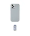 ieg™ iPhone 12 Pro Max Kılıf Çekirdek Çizgi - Siyah Joko Magic 5D Cam