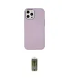 ieg™ iPhone 12 Pro Max Kılıf Çekirdek Çizgi - Siyah Joko Magic 5D Hayalet Cam