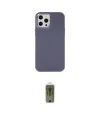 ieg™ iPhone 12 Pro Max Kılıf Çekirdek Çizgi - Siyah Joko Magic 5D Hayalet Cam