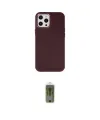 ieg™ iPhone 12 Pro Max Kılıf Çekirdek Çizgi - Siyah Joko Magic 5D Hayalet Cam