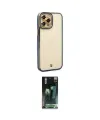 ieg™ iPhone 12 Pro Max Kılıf Çekirdek Klasik Serisi - Şeffaf 360 Full Body Arka Koruyucu