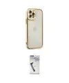 ieg™ iPhone 12 Pro Max Kılıf Çekirdek Klasik Serisi - Şeffaf Uv Polymer Nano Ekran Koruyucu