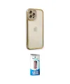 ieg™ iPhone 12 Pro Max Kılıf Çekirdek Klasik Serisi - Siyah 5D Eko Cam Ekran Koruyucu