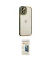 ieg™ iPhone 12 Pro Max Kılıf Çekirdek Klasik Serisi - Siyah 6D Mat Seramik Hayalet Nano Ekran Koruyucu