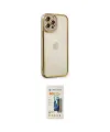 ieg™ iPhone 12 Pro Max Kılıf Çekirdek Klasik Serisi - Siyah 6D Mat Seramik Hayalet Nano Ekran Koruyucu