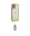 ieg™ iPhone 12 Pro Max Kılıf Çekirdek Klasik Serisi - Siyah Joko Magic 5D Cam