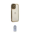 ieg™ iPhone 12 Pro Max Kılıf Çekirdek Klasik Serisi - Siyah Joko Magic 5D Cam