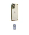 ieg™ iPhone 12 Pro Max Kılıf Çekirdek Klasik Serisi - Siyah Joko Magic 5D Cam