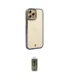ieg™ iPhone 12 Pro Max Kılıf Çekirdek Klasik Serisi - Siyah Joko Magic 5D Hayalet Cam