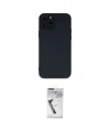 ieg™ iPhone 12 Pro Max Kılıf Çekirdek Modern Serisi - Şeffaf Uv Polymer Nano Ekran Koruyucu