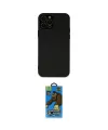 ieg™ iPhone 12 Pro Max Kılıf Çekirdek Modern Serisi - Siyah 18D Cam Ekran Koruyucu