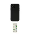 ieg™ iPhone 12 Pro Max Kılıf Çekirdek Modern Serisi - Siyah 20D Premium Cam Ekran Koruyucu