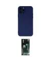 ieg™ iPhone 12 Pro Max Kılıf Çekirdek Modern Serisi - Siyah 360 Mat Full Body Arka Koruyucu