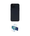 ieg™ iPhone 12 Pro Max Kılıf Çekirdek Modern Serisi - Siyah 3D Antistatik Cam Ekran Koruyucu
