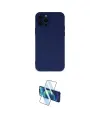 ieg™ iPhone 12 Pro Max Kılıf Çekirdek Modern Serisi - Siyah 3D Antistatik Cam Ekran Koruyucu