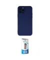 ieg™ iPhone 12 Pro Max Kılıf Çekirdek Modern Serisi - Siyah 5D Eko Cam Ekran Koruyucu