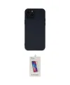 ieg™ iPhone 12 Pro Max Kılıf Çekirdek Modern Serisi - Siyah Joko 5D Cam