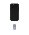 ieg™ iPhone 12 Pro Max Kılıf Çekirdek Modern Serisi - Siyah Joko Magic 5D Cam
