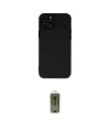 ieg™ iPhone 12 Pro Max Kılıf Çekirdek Modern Serisi - Siyah Joko Magic 5D Hayalet Cam