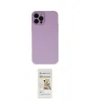 ieg™ iPhone 12 Pro Max Kılıf Çekirdek Modern Serisi - Siyah Mat Seramik Nano Ekran Koruyucu