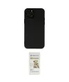 ieg™ iPhone 12 Pro Max Kılıf Çekirdek Modern Serisi - Siyah Mat Seramik Nano Ekran Koruyucu
