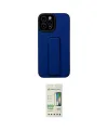 ieg™ iPhone 12 Pro Max Kılıf Çekirdek Yansıma - Siyah 20D Premium Cam Ekran Koruyucu