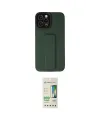 ieg™ iPhone 12 Pro Max Kılıf Çekirdek Yansıma - Siyah 20D Premium Cam Ekran Koruyucu