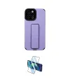 ieg™ iPhone 12 Pro Max Kılıf Çekirdek Yansıma - Siyah 3D Antistatik Cam Ekran Koruyucu