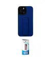 ieg™ iPhone 12 Pro Max Kılıf Çekirdek Yansıma - Siyah 5D Eko Cam Ekran Koruyucu