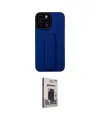 ieg™ iPhone 12 Pro Max Kılıf Çekirdek Yansıma - Siyah Bilvis Hayalet Cam Ekran Koruyucu